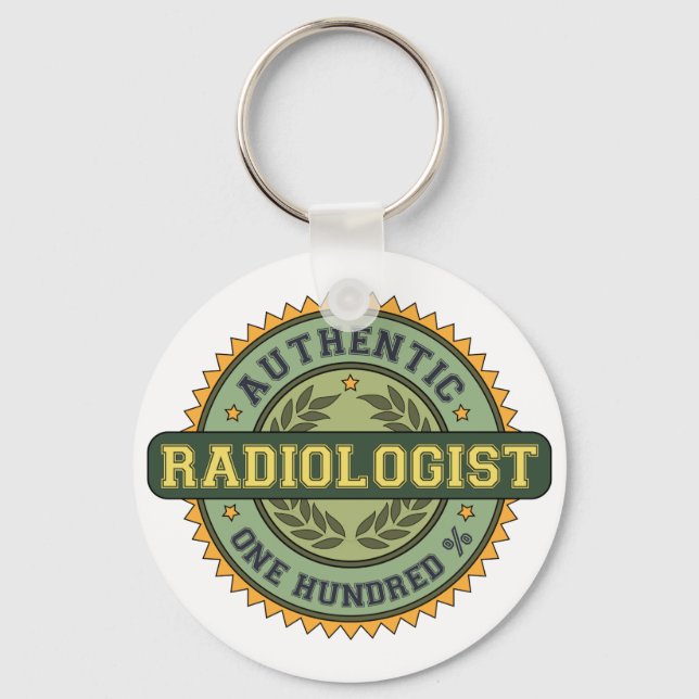 Authentic Radiologist Keychain (Front)