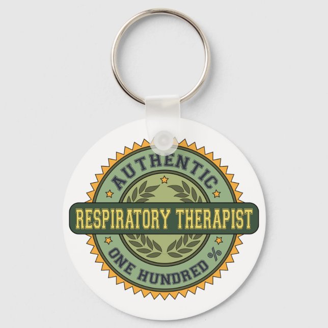 Authentic Respiratory Therapist Keychain (Front)