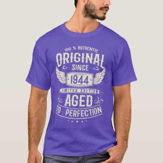 Authentic Vintage 1944 Birthday Gift gift T-Shirt