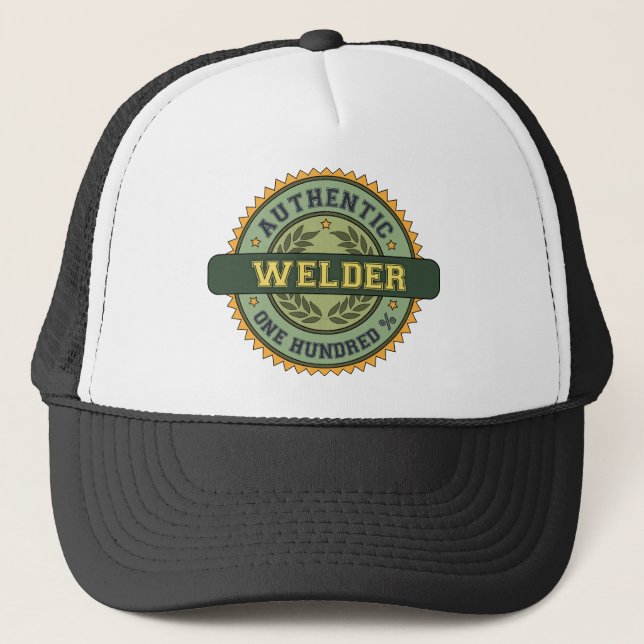 Authentic Welder Trucker Hat (Front)