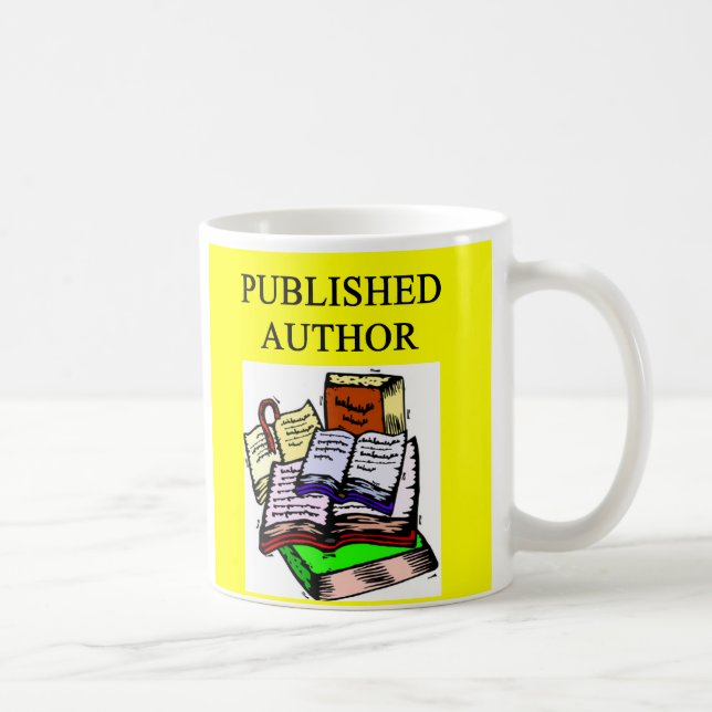 AUTHOR and writer, AUTHOR and writer Coffee Mug (Right)