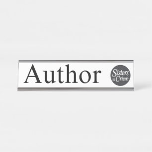 Author Desk Sign