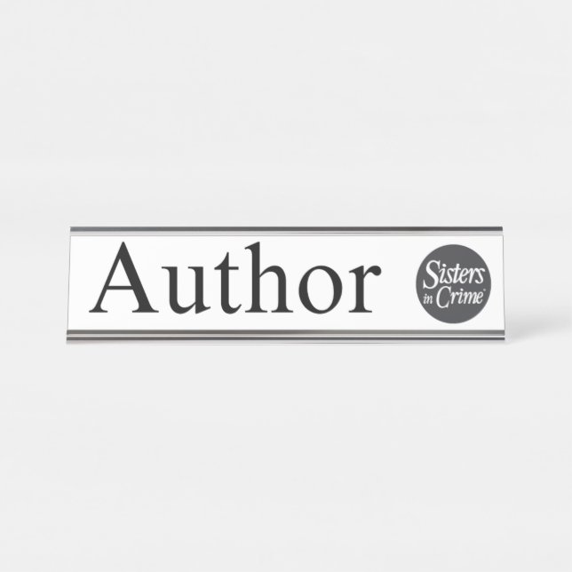 Author Desk Sign (Front)