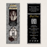 Author Promotion Black Grey Mystery