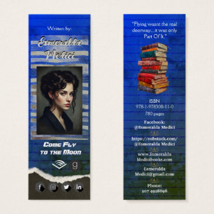 Author Promotion Blue Sci Fi Fantasy