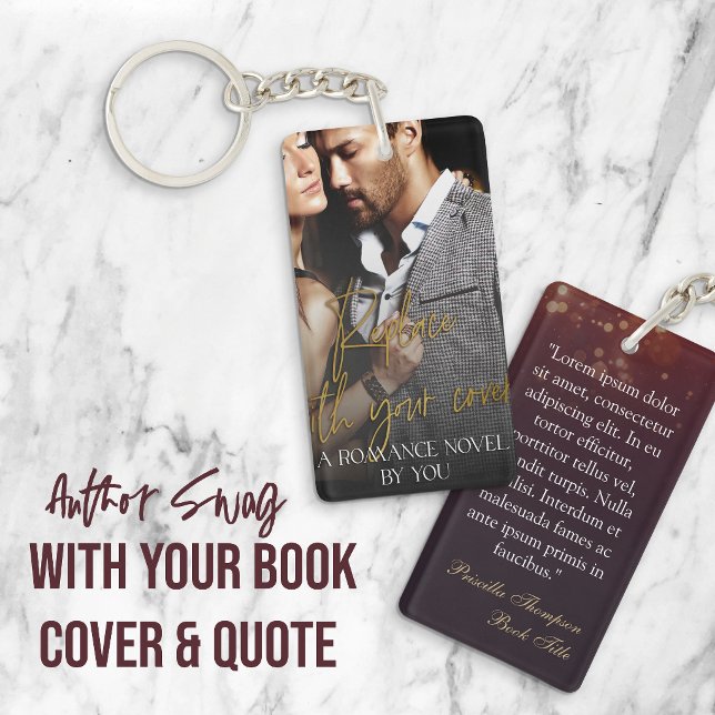 Author Swag Romance Book Cover & Quote (Créateur téléchargé)