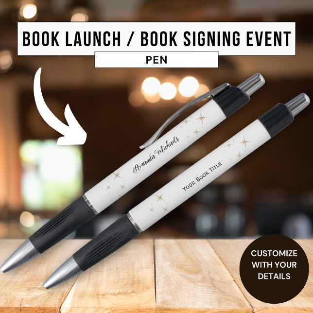 Author Writer Book Launch Signing Promotional  Pen (Creator Uploaded)
