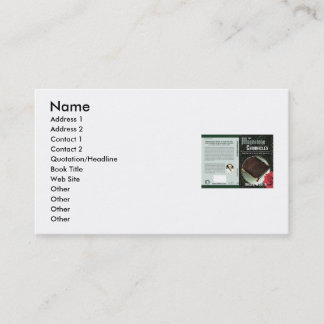 Author's choice business card