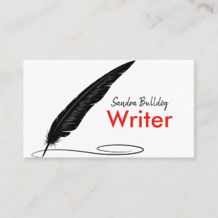 AUTHORS & WRITERS Business Card