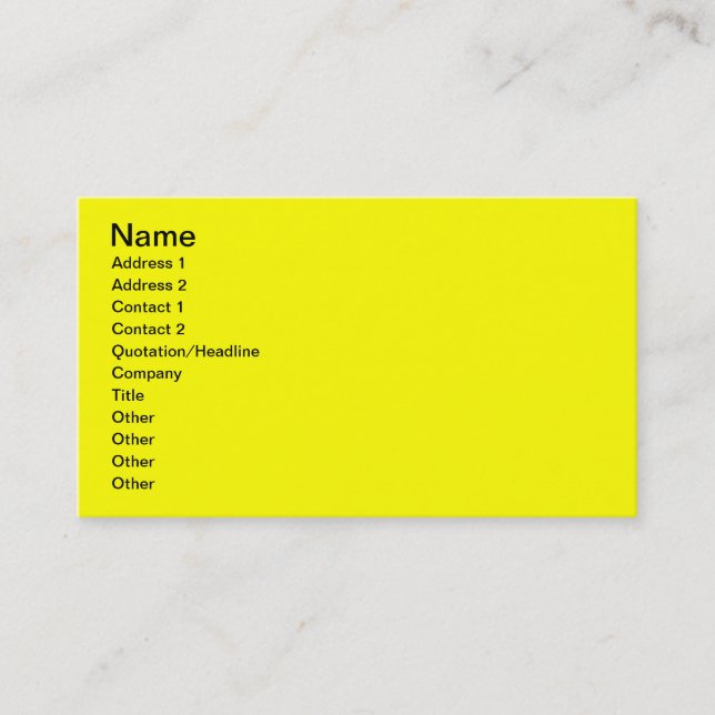Autism 2011 Business Cards (Front)