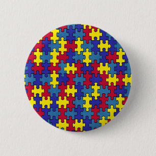 Autism 2 Inch Round Button