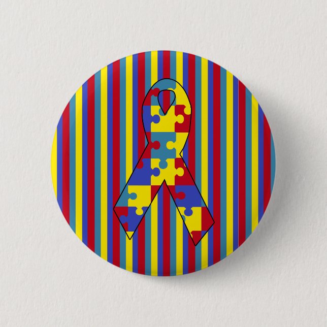 Autism 2 Inch Round Button (Front)