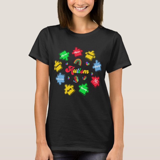 autism (3 T-Shirt (Front)