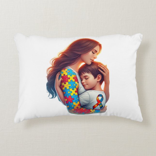 Autism Accent Pillow (Front)