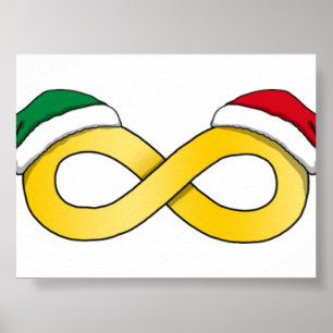 Autism Acceptance Christma Poster