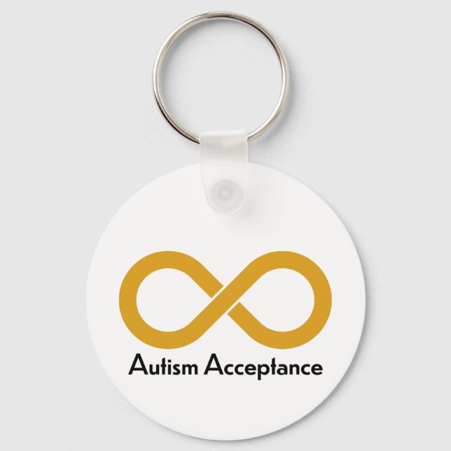 Autism Acceptance Keychain (Front)