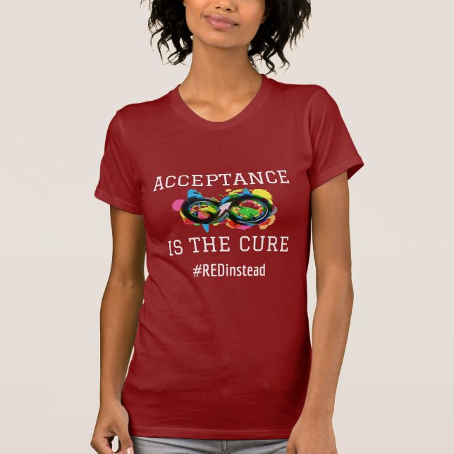 Autism Acceptance T-Shirt (Front)