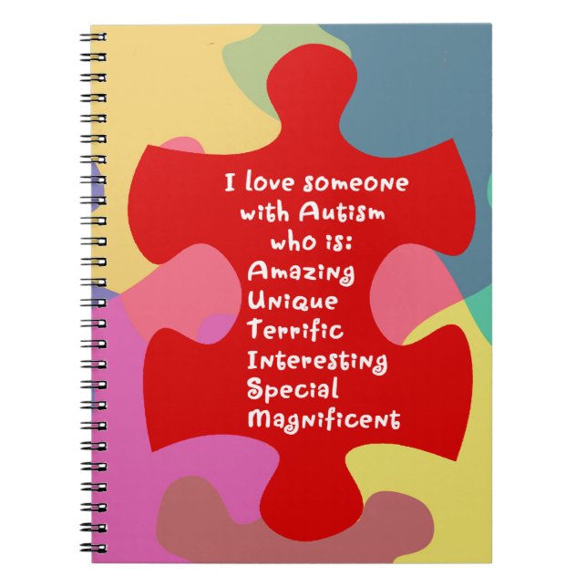 Autism Acrostic Notebook (Front)