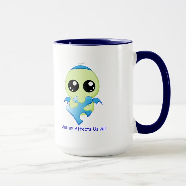 Autism Affects - Baby Cthulhu Mug (Right)