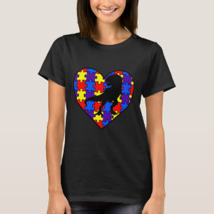 Autism Asperger Dino Rex World Autism Day T-Shirt