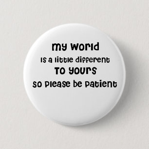 Autism, Aspergers, Special Needs Awareness 2 Inch Round Button