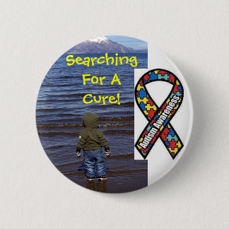 Autism Assistance Button...Please Help! 2 Inch Round Button