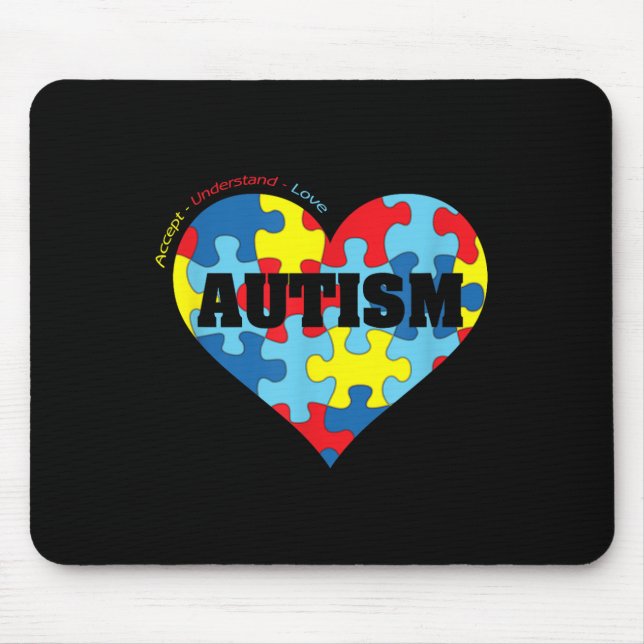 Autism - Autism Awareness Shirts 2020  Mouse Pad (Front)