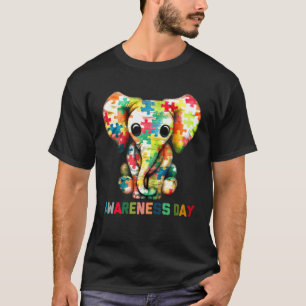 Autism Autism Elephant Autism World Autism Awarene T-Shirt
