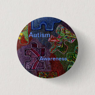Autism Awareness 1 Inch Round Button