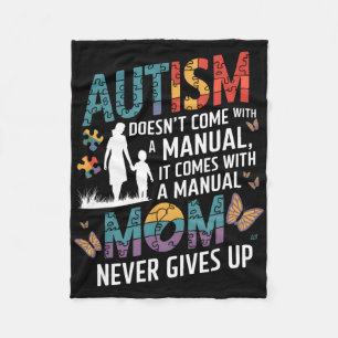 Autism Awareness 2025 Doesn't Come With A Manual A Fleece Blanket