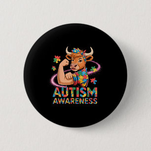 Autism awareness  2 inch round button