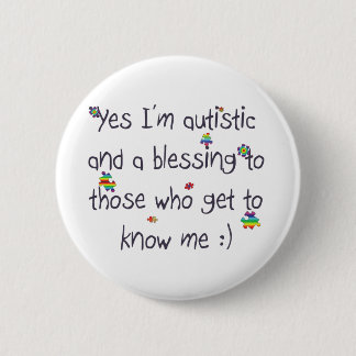 Autism awareness 2 inch round button