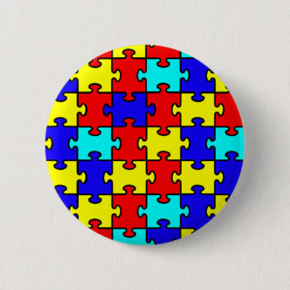 Autism Awareness 2 Inch Round Button