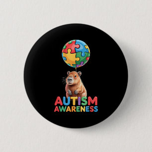 Autism awareness 2 inch round button