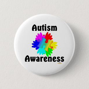 Autism Awareness 2 Inch Round Button