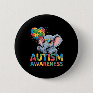 Autism awareness 2 inch round button