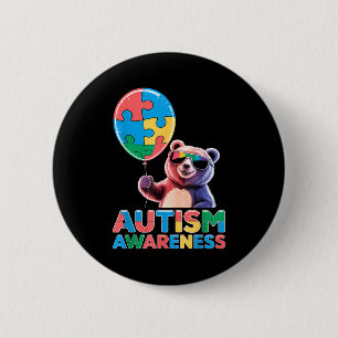 Autism awareness 2 inch round button
