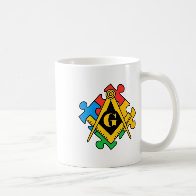 Autism Awareness 4  Coffee Mug (Right)