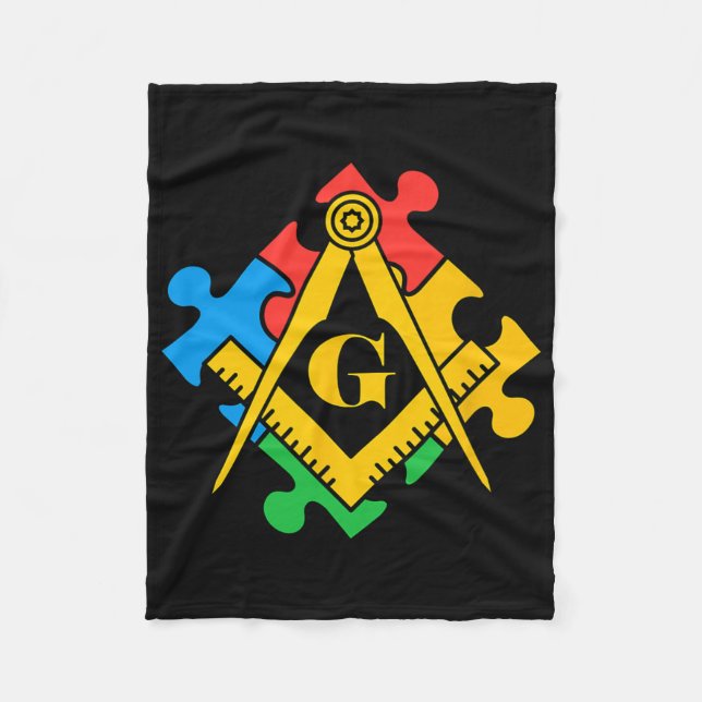 Autism Awareness 4  Fleece Blanket (Front)