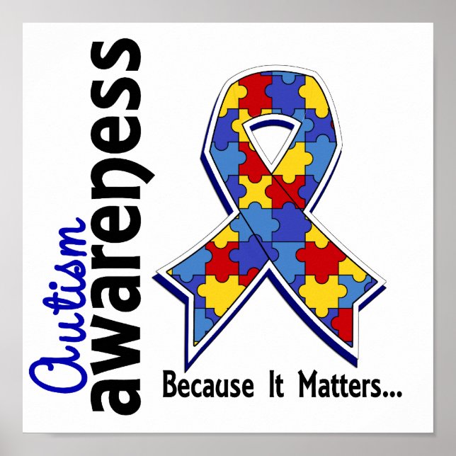 Autism Awareness 5 Poster (Front)