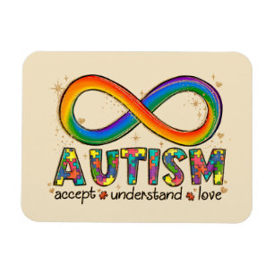 Autism Awareness Accept, Love, Understand Magnet