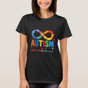 Autism Awareness Accept Understand Love Asd Suppor T-Shirt