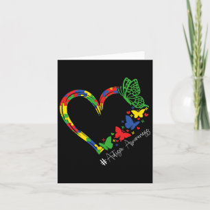 Autism Awareness Accept Understand Love Men Women  Card