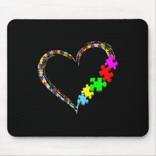 Autism Awareness Accept Understand Love Support Bl Mouse Pad