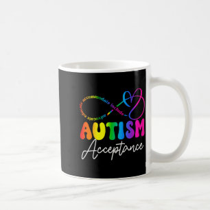 Autism Awareness Acceptance Infinity Symbol Advoca Coffee Mug