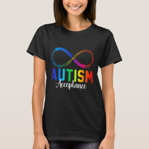 Autism Awareness Acceptance Infinity Symbol Advoca T-Shirt