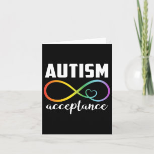 Autism Awareness Acceptance Shirt Autism Awareness Card