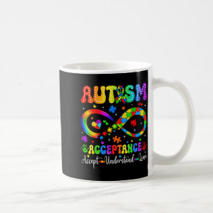 Autism Awareness Acceptance Shirt Infinity Symbol  Coffee Mug