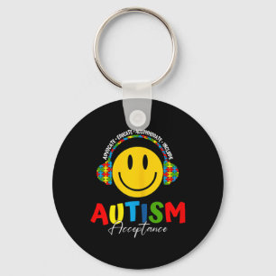 Autism Awareness Acceptance Special Education Teac Keychain