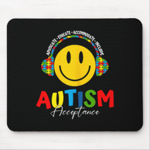 Autism Awareness Acceptance Special Education Teac Mouse Pad